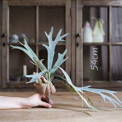 Peekaboo Studio Large Artificial Staghorn Fern - Lifelike & Durable