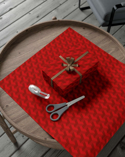 Elegant 3D Christmas Gift Wrap Set - Handcrafted Luxury Paper Collection Made in the USA