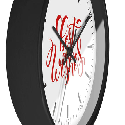 Opulent Holiday Chic Wall Clock - An Exquisite Timekeeper for Elegant Interiors