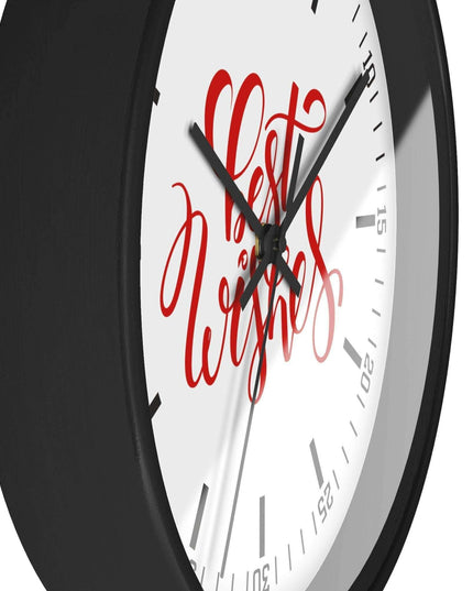 Opulent Holiday Chic Wall Clock - An Exquisite Timekeeper for Elegant Interiors