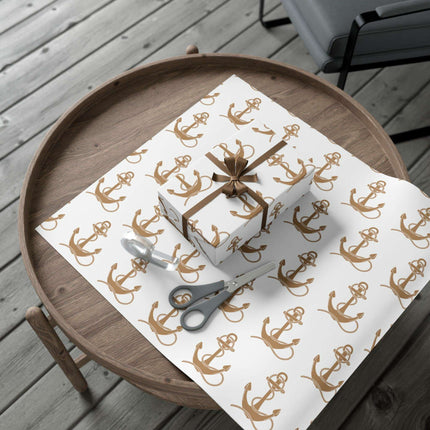 Nautical Elegance: Premium Gift Wrap Collection - Made in the USA