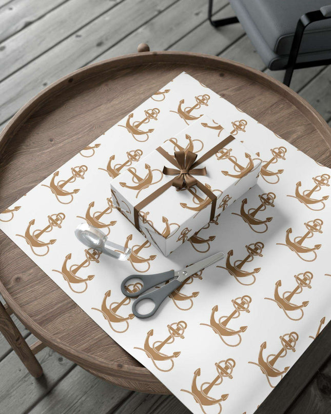 Nautical Elegance: Premium Gift Wrap Collection - Made in the USA
