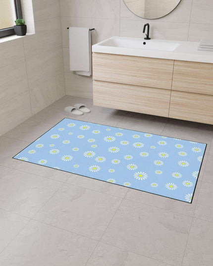 Elegant Essence: Premium Polyester Floor Mat - Stylish Sophistication