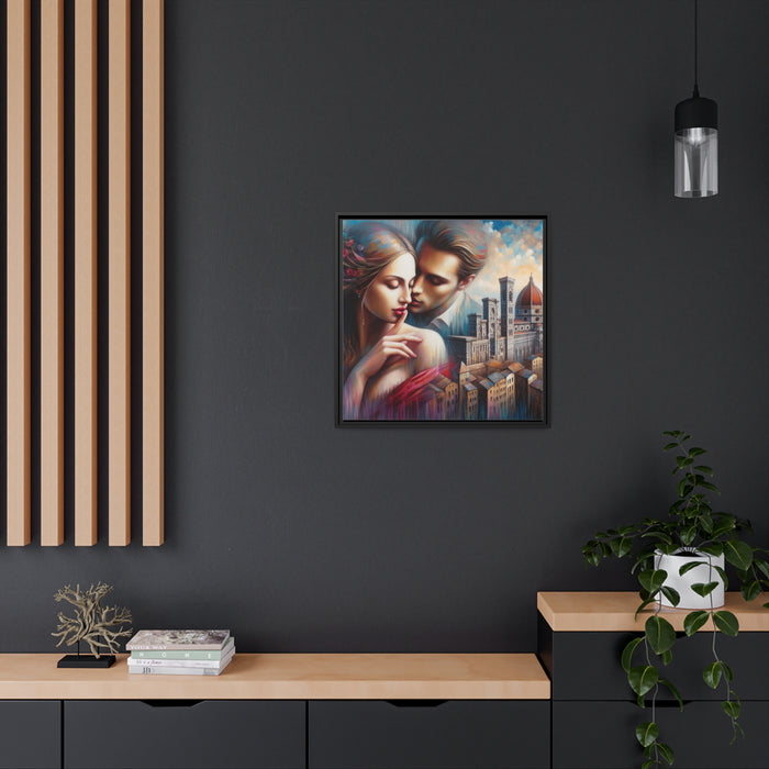 Elysian Whisper Matte Canvas Art Frame - Eco-Friendly Edition
