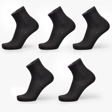 Peekaboo Studio Men's Bamboo Fiber Socks - Soft, Breathable Comfort