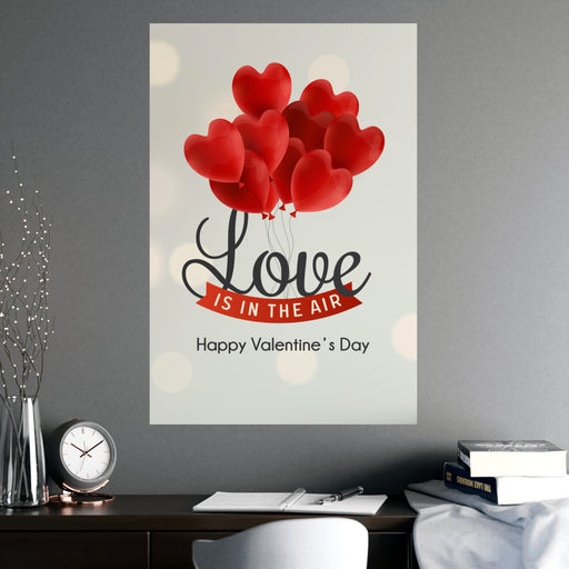 Love in the Air - Premium Matte Posters for Artistic Home Decor