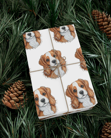 Elegant Puppy-Inspired Gift Wrap Set - Elevate Your Gifting Experience