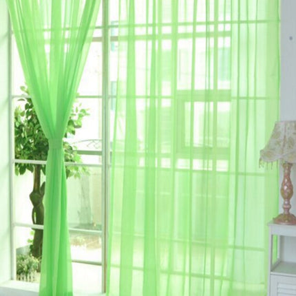 Peekaboo Studio Sheer Tulle Curtains - Modern, Transparent, Lightweigh