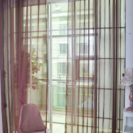 Peekaboo Studio Sheer Tulle Curtains - Modern, Transparent, Lightweigh
