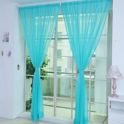 Peekaboo Studio Sheer Tulle Curtains - Modern, Transparent, Lightweigh