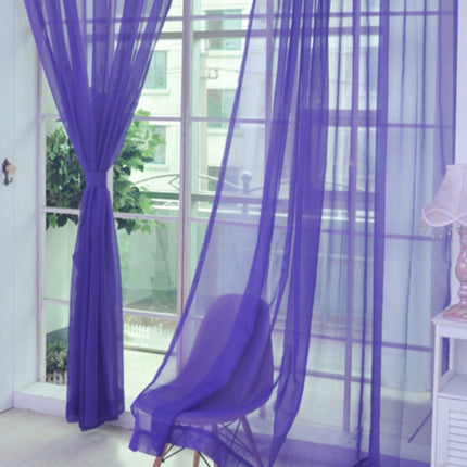 Peekaboo Studio Sheer Tulle Curtains - Modern, Transparent, Lightweigh