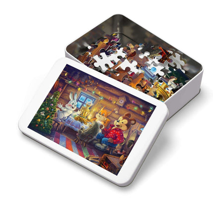 Holiday Cheer Jigsaw Puzzle - Premium Family Fun