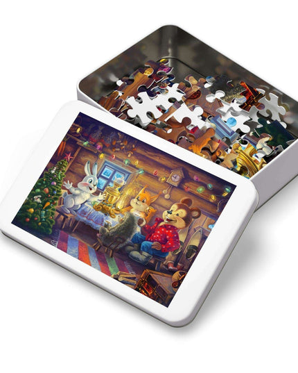 Holiday Cheer Jigsaw Puzzle - Premium Family Fun