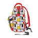 Chic Nylon Diaper Backpack for Stylish Elite Parents