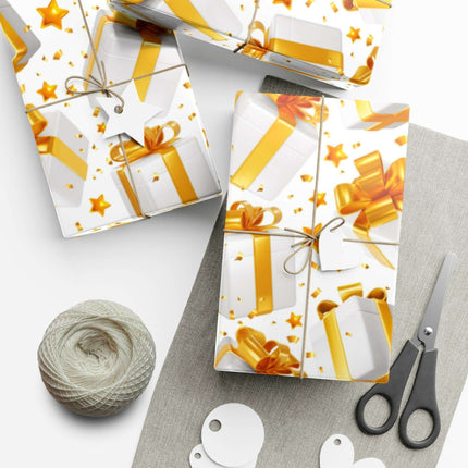 Luxurious Artisan 3D Holiday Gift Wrap Set - Crafted in the USA