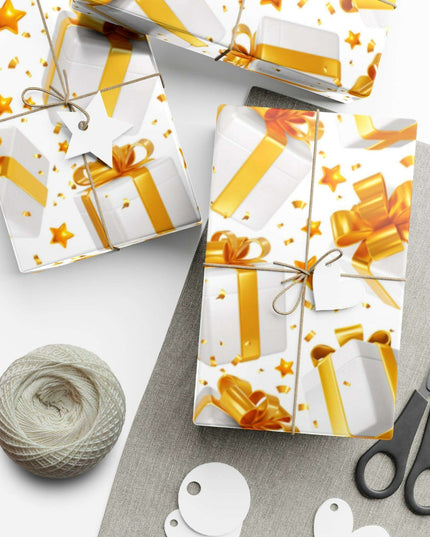 Luxurious Artisan 3D Holiday Gift Wrap Set - Crafted in the USA