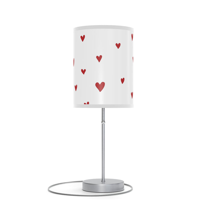 Elite Steel Base Table Lamp with Customizable High-Res Printed Shade - Personalized Elegance