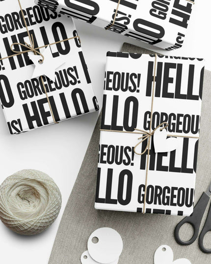 Personalized Elegant Gift Wrap Paper - Elevate Your Gifting Experience