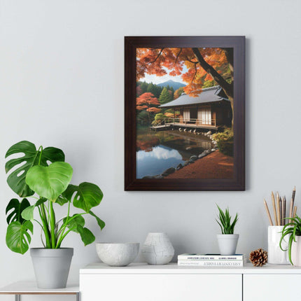 Tranquil Japanese Zen Garden Wall Art - Eco-Friendly Decor for a Serene Home