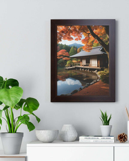 Tranquil Japanese Zen Garden Wall Art - Eco-Friendly Decor for a Serene Home