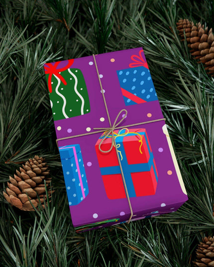 Exquisite Handcrafted 3D Holiday Gift Wrapping Paper Collection - Premium Matte & Satin Finishes Made in the USA