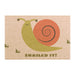 Customizable Snail Doormat - Eco-friendly grade-A tufted coir coconut fiber