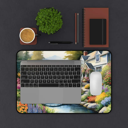 Customizable Neoprene Desk Mat for an Inspired Work Environment