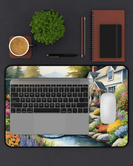 Customizable Neoprene Desk Mat for an Inspired Work Environment