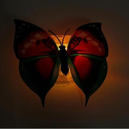 Peekaboo Studio Butterfly LED Night Light Set of 12 - Soft Glow & Ener