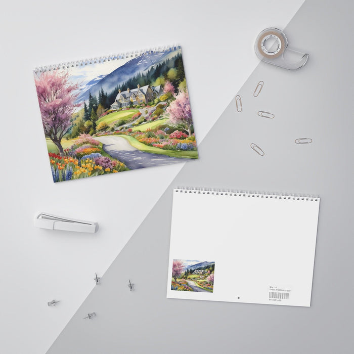 Elite Artistry 2024 Wall Calendar - Premium Large Image Calendar