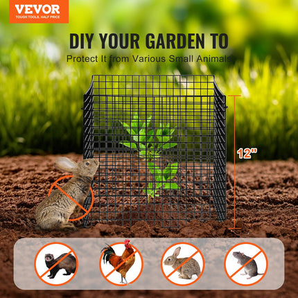 10 Pack Plant Protector Cages - Durable & Weather-Resistant