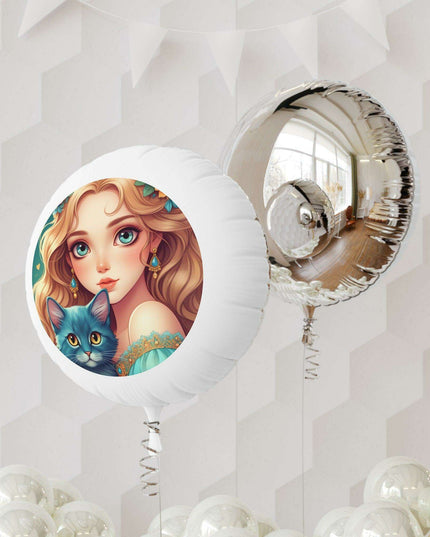 Elegant Reusable Mylar Helium Balloon - Weatherproof Luxury for Every Occasion