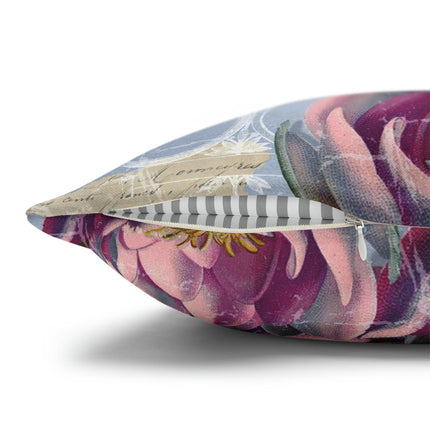 Elegant Shabby Chic Throw Pillow Cover - Enhance Your Home Decor