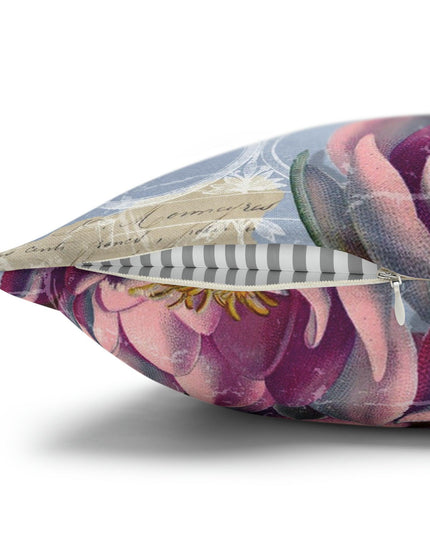 Elegant Shabby Chic Throw Pillow Cover - Enhance Your Home Decor