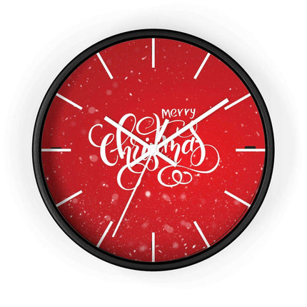 Elegant Holiday Clock with Exquisite Wooden Design by Maison d'Elite