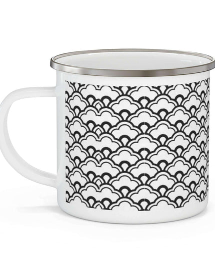 Outdoor Explorer Enamel Camping Mug: Your Go-To Adventure Gear