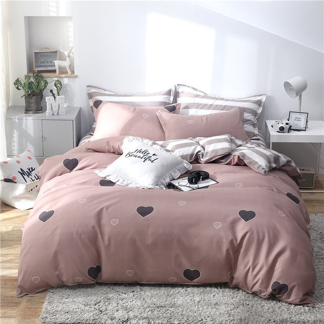 Peekaboo Studio Single Bed Quilt Bedding Set - Soft, Lightweight Desig