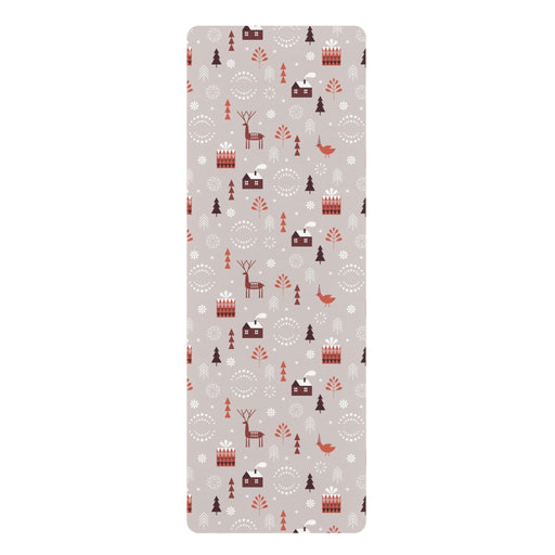 Luxury Christmas Special Edition Yoga Mat by Maison d'Elite