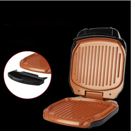 Peekaboo Studio Multi-Functional Double-Sided Grill with Non-Stick Sur