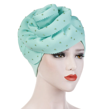 Peekaboo Studio Large Ceramic Flower Hat with Cotton Toe Cap