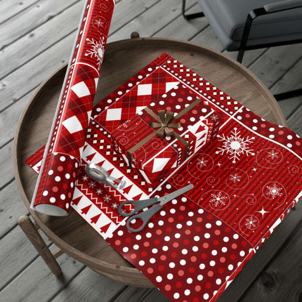 Elegant Customizable Christmas Gift Wrap - Premium Matte & Satin Finishes Made in the USA