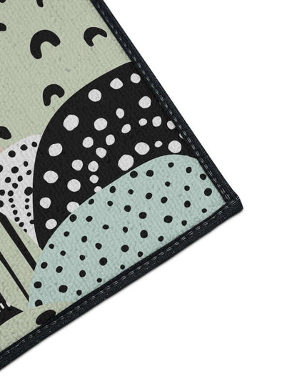 Chic Customizable Heavy Duty Polyester Floor Mat for Home Safety