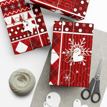 Elegant Customizable Christmas Gift Wrap - Premium Matte & Satin Finishes Made in the USA