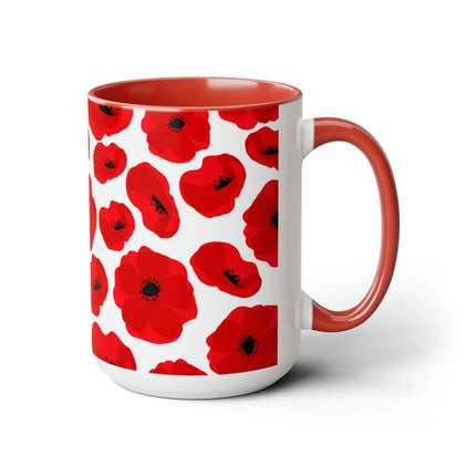 Sophisticated Dual-Color Ceramic Coffee Cups - Maison d'Elite Enigma Series