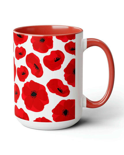 Sophisticated Dual-Color Ceramic Coffee Cups - Maison d'Elite Enigma Series