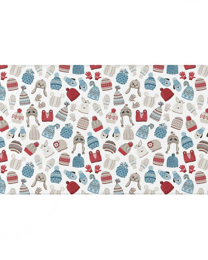 Cozy Elegance: Customizable Winter Wonderland Luxury Rug Collection