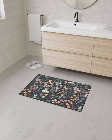 Timeless Elegance Floral Area Rug with Superior Grip - Refined Charm
