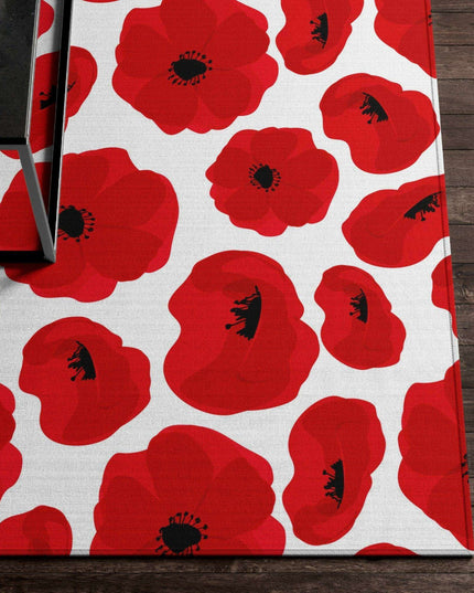 Customizable Elite Poppy Dornier Luxurious Area Rug - Chic & Secure Design