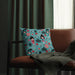 Japanese Stain-Free and Waterproof Outdoor Floral Pillows with Concealed Zipper