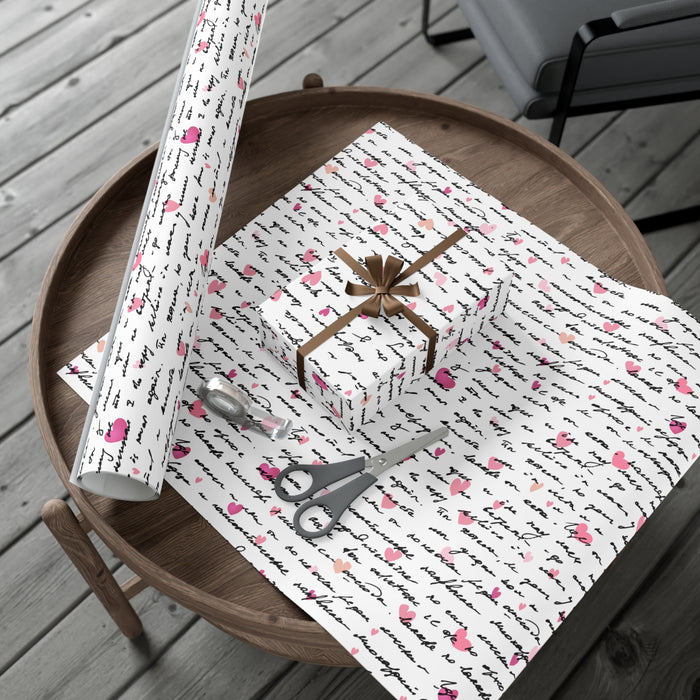 Valentine's Day Deluxe Gift Wrapping Kit - Premium USA-Made Wrapping Paper Set
